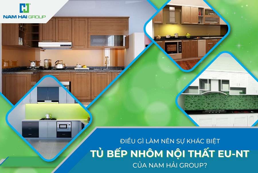 Tủ bếp nhôm là gì Tủ bếp nhôm là gì