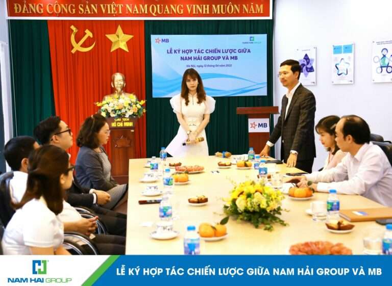 NAM HẢI GROUP KÝ HỢP TÁC CHIẾN LƯỢC VỚI NGÂN HÀNG QUÂN ĐỘI MB