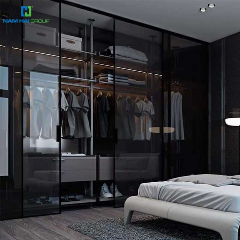 tủ nhôm cánh kính sang trọng đẳng cấp