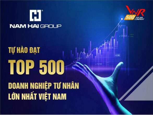 NAM HẢI GROUP – TỰ HÀO ĐẠT TOP 500 DOANH NGHIỆP TƯ NHÂN LỚN NHẤT VIỆT NAM