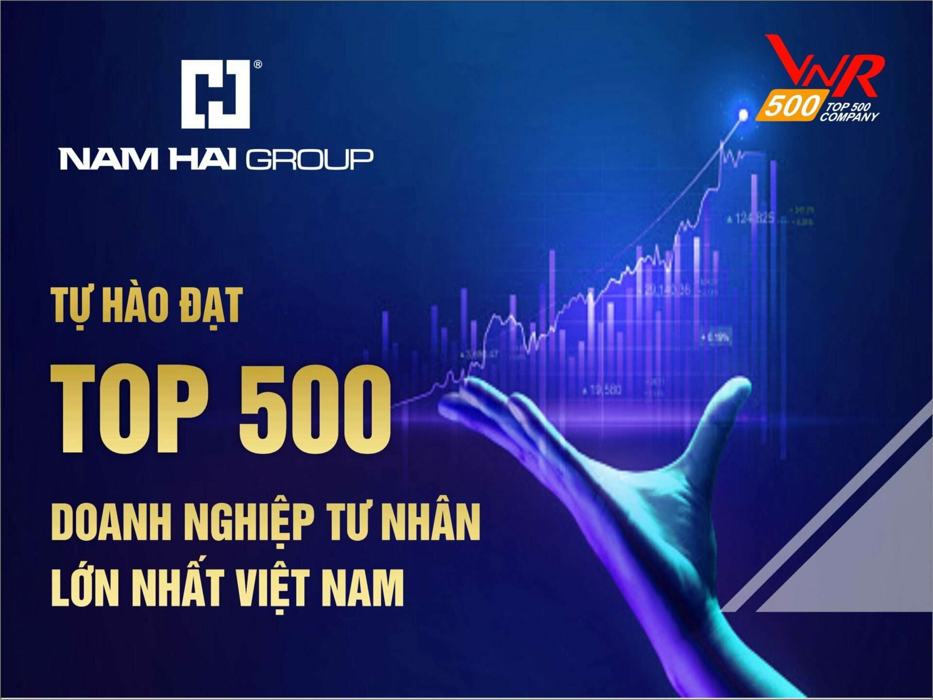NAM HẢI GROUP - TỰ HÀO ĐẠT TOP 500 DOANH NGHIỆP TƯ NHÂN LỚN NHẤT VIỆT NAM | Nam Hai Group