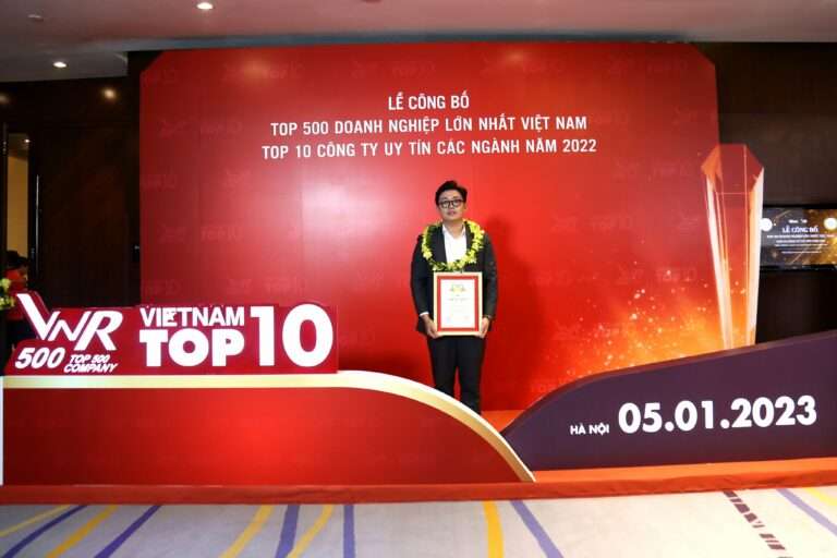 NAM HẢI GROUP ĐẠT TOP 500 DOANH NGHIỆP TƯ NHÂN LỚN NHẤT VIỆT NAM