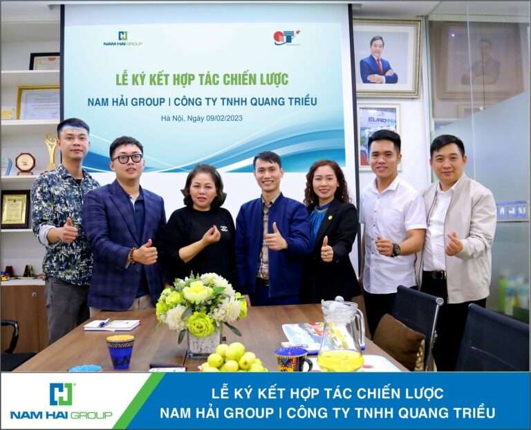 LỄ KÝ KẾT HỢP TÁC CHIẾN LƯỢC NAM HẢI GROUP | CÔNG TY TNHH QUANG TRIỀU