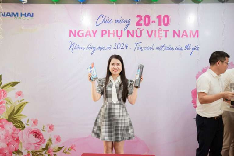 Nam Hải chào mừng ngày phụ nữ Việt Nam: “Tôn vinh một nửa của thế giới”