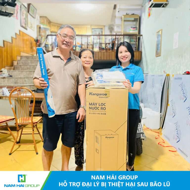 NAM HẢI GROUP ĐỒNG HÀNH CÙNG CÁC ĐẠI LÝ TÁI THIẾT CUỘC SỐNG SAU LŨ