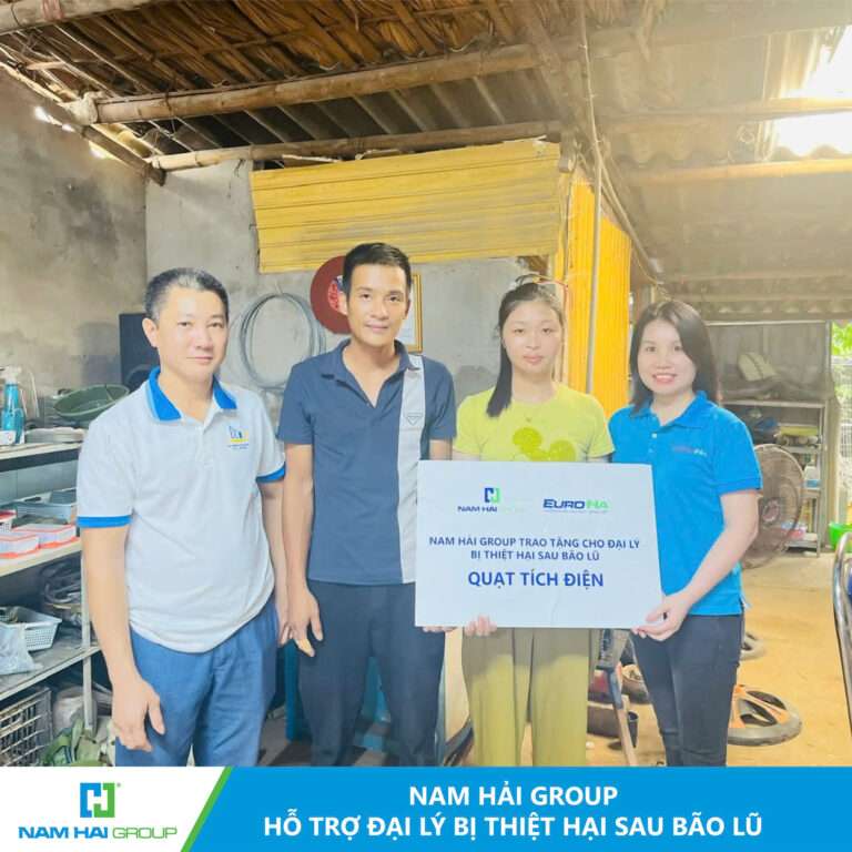 NAM HẢI GROUP ĐỒNG HÀNH CÙNG CÁC ĐẠI LÝ TÁI THIẾT CUỘC SỐNG SAU LŨ