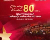 Nam Hải Group chào mừng kỷ niệm 80 năm ngày thành lập Quân đội nhân dân Việt Nam