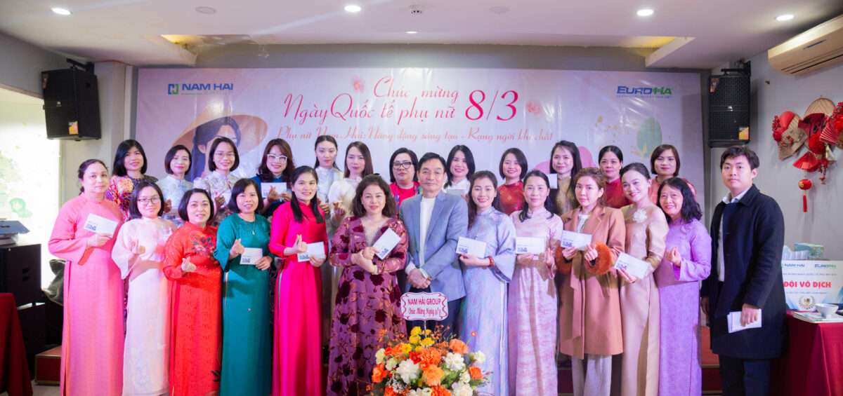 NAM HẢI GROUP TƯNG BỪNG CHÀO MỪNG NGÀY QUỐC TẾ PHỤ NỮ 8/3