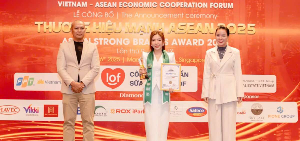 TOP 10 THƯƠNG HIỆU MẠNH ASEAN 2025 &#8211;  EUROHA KHẲNG ĐỊNH VỊ THẾ DOANH NGHIỆP NHÔM HÀNG ĐẦU