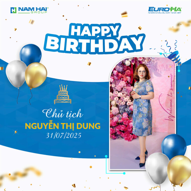 CHÚC MỪNG SINH NHẬT CHỦ TỊCH NGUYỄN THỊ DUNG – VỊ THUYỀN TRƯỞNG TÀI BA