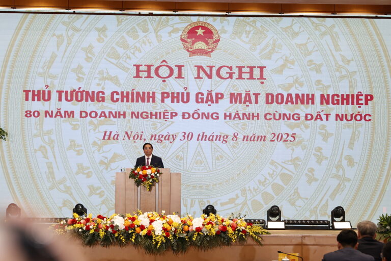 EUROHA VINH DỰ LÀ 1/250 DOANH NGHIỆP TIÊU BIỂU DỰ HỘI NGHỊ GẶP MẶT DOANH NGHIỆP DO THỦ TƯỚNG CHÍNH PHỦ CHỦ TRÌ