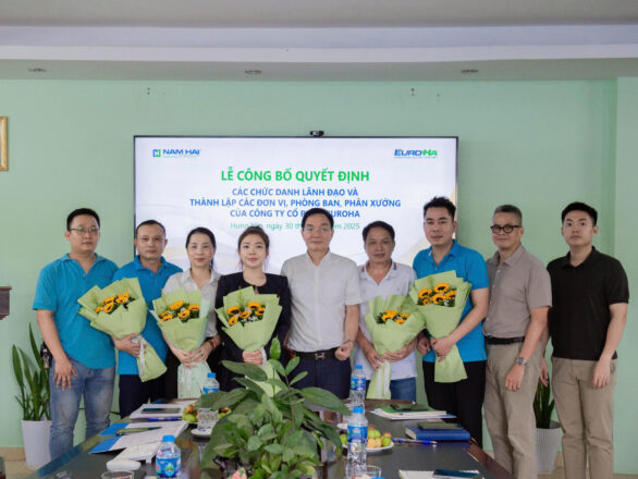 BỔ NHIỆM LOẠT LÃNH ĐẠO CẤP CAO, KIỆN TOÀN BỘ MÁY TẠI EUROHA HƯỚNG TỚI GIAI ĐOẠN PHÁT TRIỂN MỚI