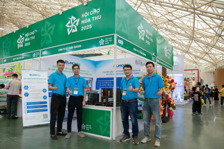 EUROHA KHẲNG ĐỊNH VỊ THẾ DOANH NGHIỆP ĐỔI MỚI SÁNG TẠO TẠI HỘI CHỢ MÙA THU 2025