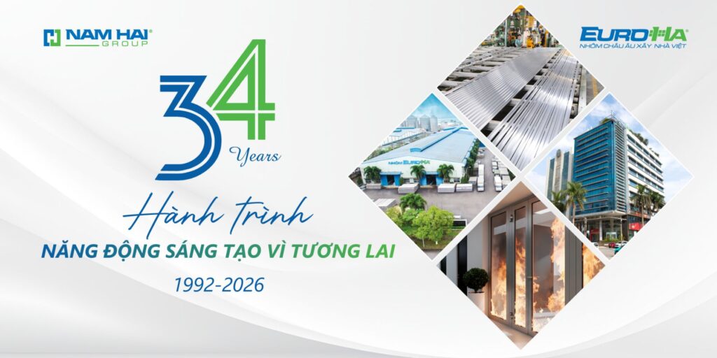 Nam Hải Group - 34 Năm h&igrave;nh th&agrave;nh v&agrave; ph&aacute;t triển