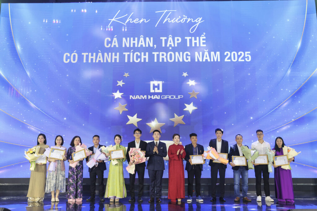 NAM HẢI GROUP – EUROHA TỔ CHỨC “LỄ TỔNG KẾT HOẠT ĐỘNG SẢN XUẤT KINH DOANH NĂM 2025, PHƯƠNG HƯỚNG NHIỆM VỤ NĂM 2026″