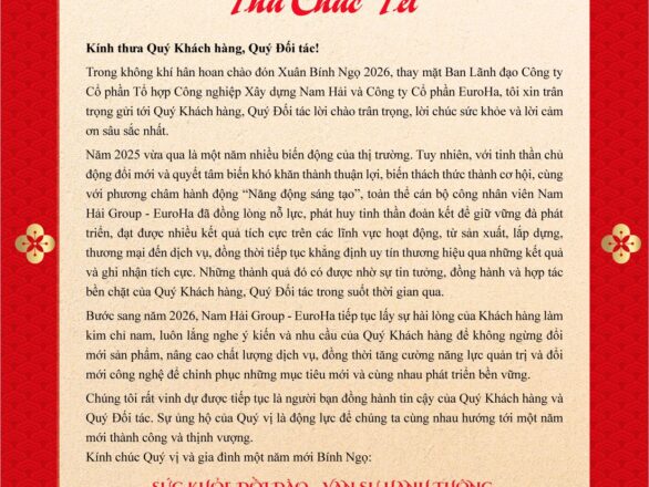 Thư chúc tết Bính Ngọ